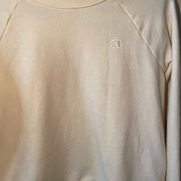 Cream Champion Sweater - Picture 2 of 4